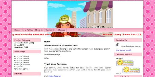 Tampil menawan di hari nan fitri ala VonzolShop.com