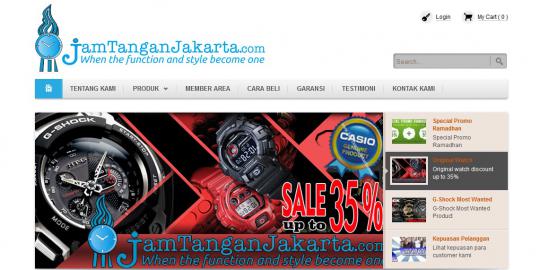 Pecinta jam tangan wajib buka situs JamTanganJakarta.com