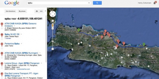 Tips mudik lebaran dengan Google Maps