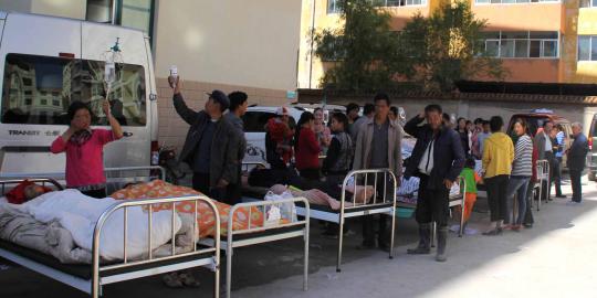 Gempa China tewaskan 73 orang, 5.600 rumah rusak