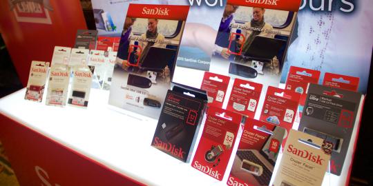 Ulang tahun ke 25, Sandisk perkenalkan produk baru