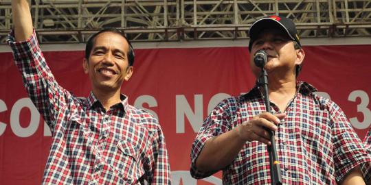 Asal Jokowi tak maju, Prabowo dan Hatta digdaya