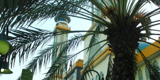 Pohon Kurma di Masjid Al Barkah Bekasi dipanen