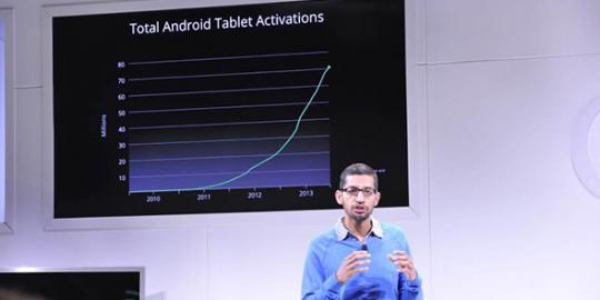 Naik drastis, tablet Android mencapai 70 juta unit