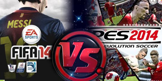 Head to Head, PES 2014 vs FIFA 14