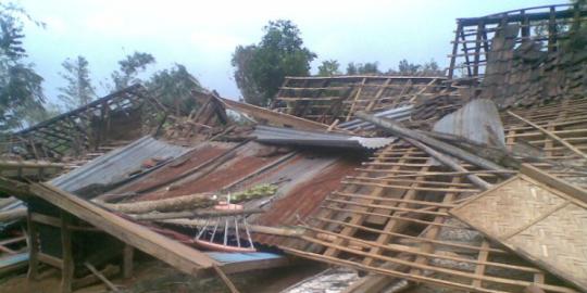 55 Rumah di Deliserdang rusak diterjang puting beliung