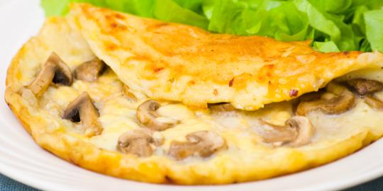 [Resep] Yuk, buat omelet jamur spesial untuk berbuka!