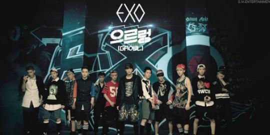 EXO rilis teaser MV versi China dan Korea untuk Growl