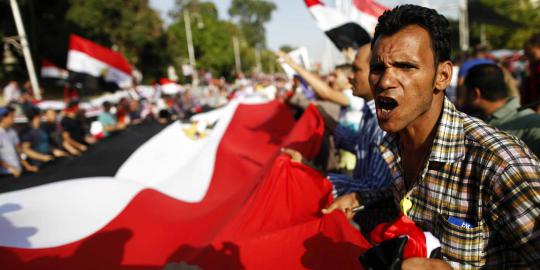 Pemerintah Mesir tuding pendukung Mursi atas kekerasan di Kairo