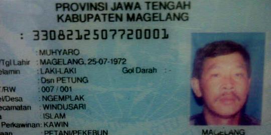 Ini tampang dan sosok dukun jagal Muhyaro