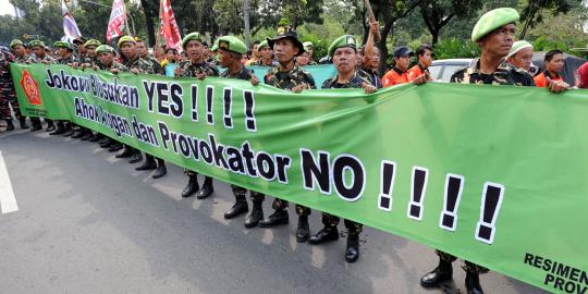 Gabungan ormas Betawi minta Ahok mundur dari wagub DKI