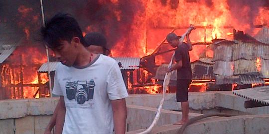 Ada kesengajaan soal kebakaran di Pasar Senggol, Pekanbaru?