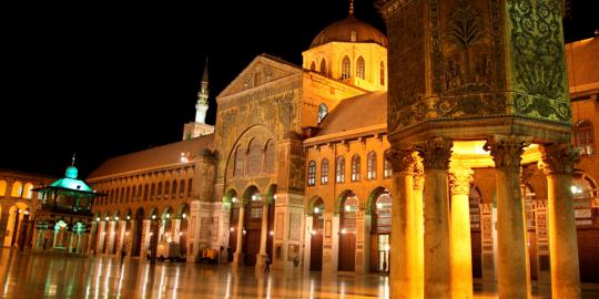 Menengok makam Nabi Yahya di Masjid Umayad Damaskus
