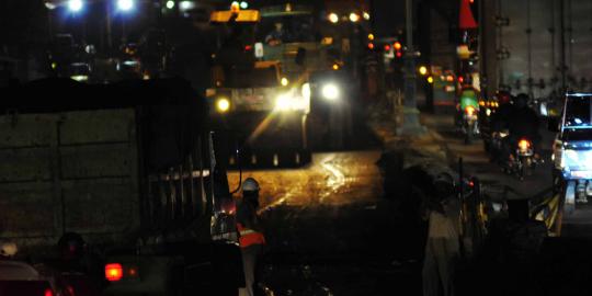 Perbaikan jalur Pantura Brebes jelang mudik terus dikebut