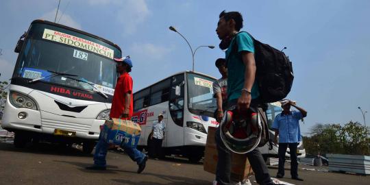 Angkut ribuan orang, mudik gratis Jasa Raharja 2013 masuk MURI