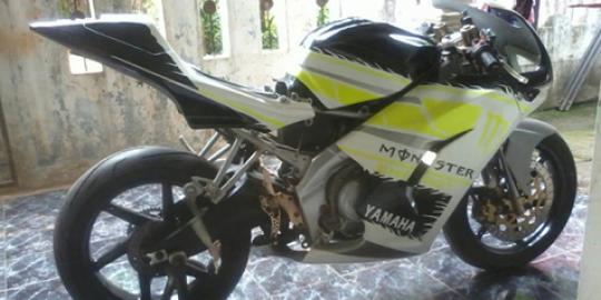 Modifikasi Yamaha Vixion model Moto2  merdeka.com