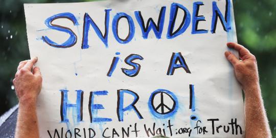 Mayoritas warga Rusia anggap Snowden pahlawan