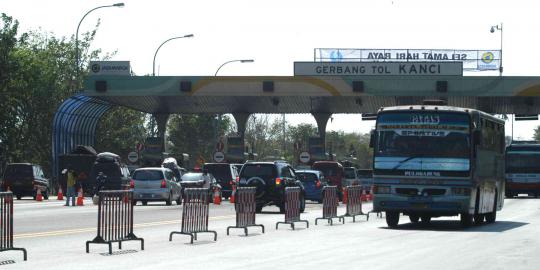 Jalan bergelombang di tol Kanci-Pejagan, hati-hati bila ngebut