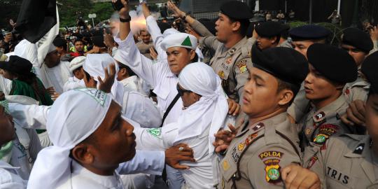 PSK di Tanah Abang keluyuran siang-siang, warga tanya FPI ke man