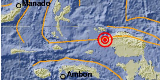 Kota Sorong diguncang gempa 5,0 SR