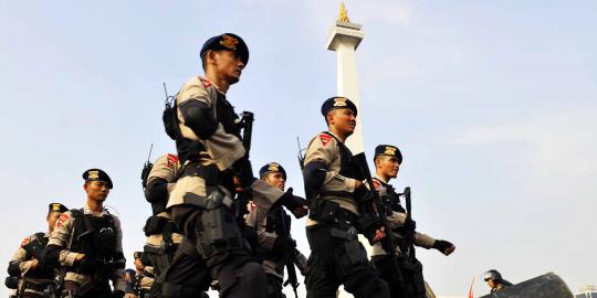 Jadi target teroris, polisi dilarang beratribut saat dinas malam