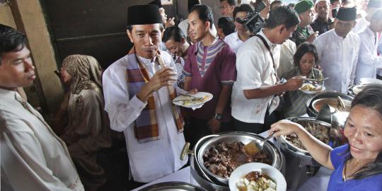 Berebut uang dari Jokowi, bocah 6 tahun di Pademangan pingsan