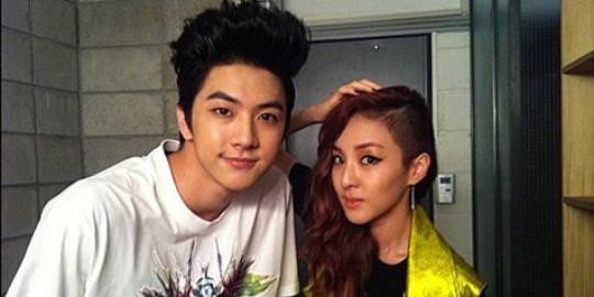 Thunder kunjungi Sandara Park di pesta DYLM