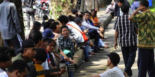 Warga berharap dapat 'angpao' dari Jokowi