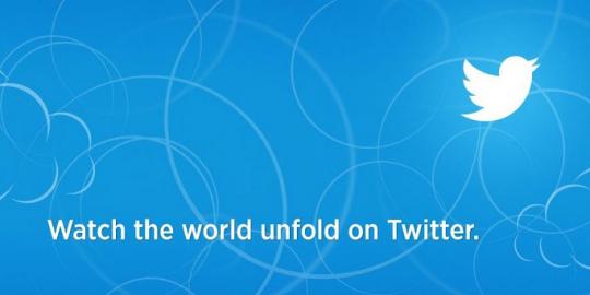 4 Tahun berkibar, Twitter tidak punya logogram