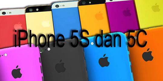 iPhone 5C dan iPhone 5S akan dirilis 25 Oktober