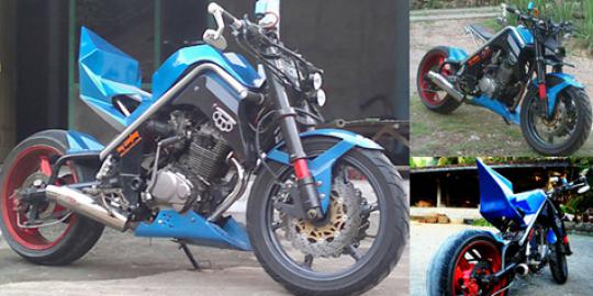 Modifikasi Honda Tiger ala Minor Fighter
