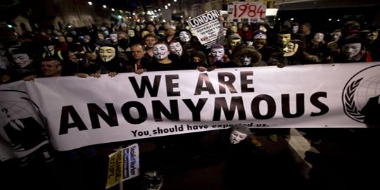 Mengenal 'Anonymous' kelompok hacker No 1 di dunia