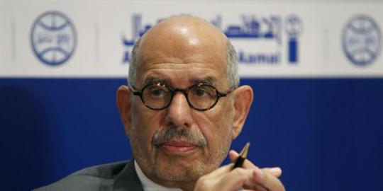 Wakil Presiden Mesir Muhammad al-Baradei berhenti