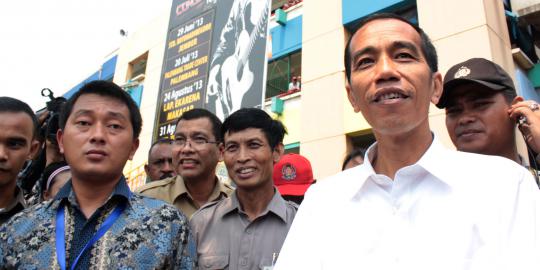 Di hari kemerdekaan, Jokowi resmikan taman Waduk Pluit
