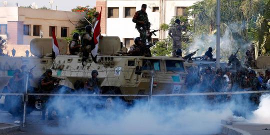 Korban tewas konflik Mesir dekati seribu orang