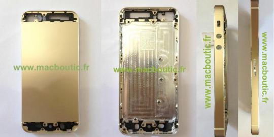 Casing warna emas iPhone 5S kembali muncul di dunia maya