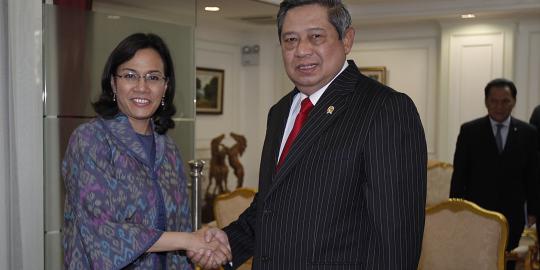 SBY: Kita pinjamkan Sri Mulyani ke Bank Dunia