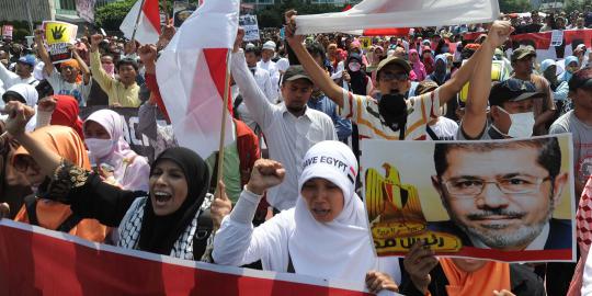 'Cuma prihatin, pemerintah RI berarti mendukung kudeta Mesir'