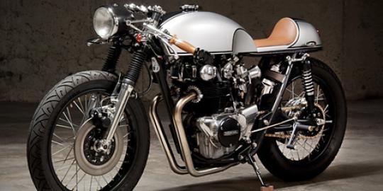 Sulap  tua cb450 jadi cafe racer keren | merdeka.