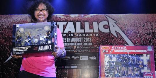 Tawaran tertinggi, Arie Dagienkz menangkan character act Metallica