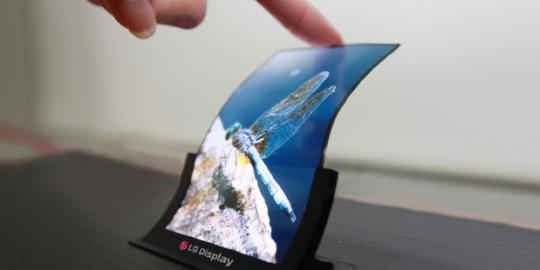 LG bersiap produksi layar fleksibel secara besar-besaran