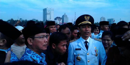 Jokowi persilakan Kemhan bangun pangkalan militer di bawah Monas