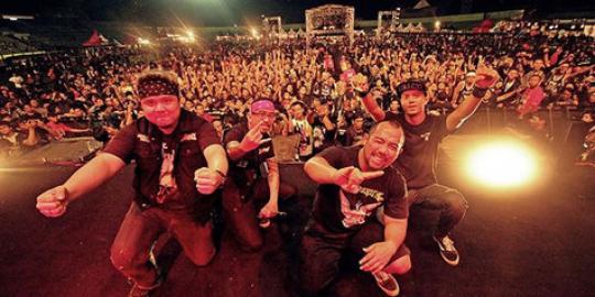 Seringai jadi band pembuka konser Metallica