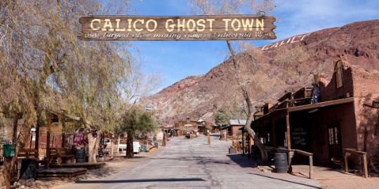 Calico, kota tambang tua yang berhantu