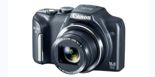 Canon PowerShot SX170 IS, kamera digital seharga Rp 1,8 juta
