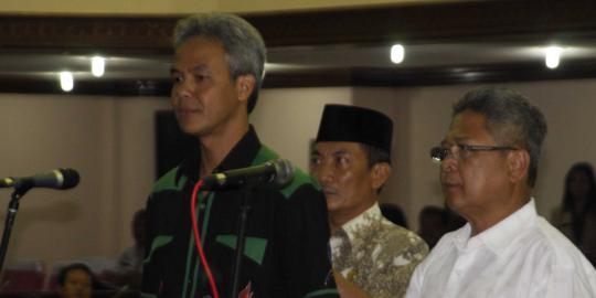 Ganjar-Heru resmi jabat Gubernur dan Wakil Gubernur Jateng