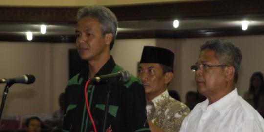 Ganjar-Heru resmi jabat Gubernur dan Wakil Gubernur Jateng