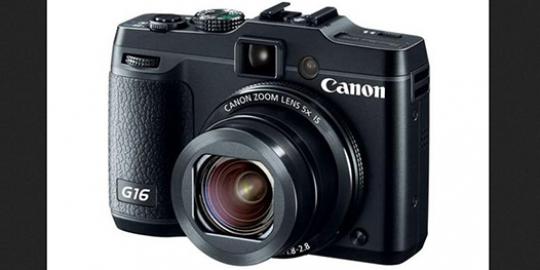 Canon PowerShot G16, kamera yang terhubung dengan Facebook