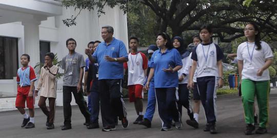 Mengintip kegiatan 12 anak mengikuti program Sehari Bersama SBY