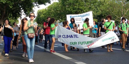 Demo Climate Change di Berlin